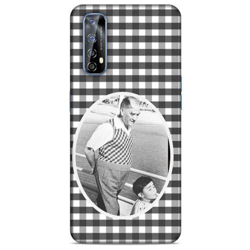Huawei P Smart 2021 Kılıf Atatürk (18) Telefon Kılıfları Siyah Beyaz