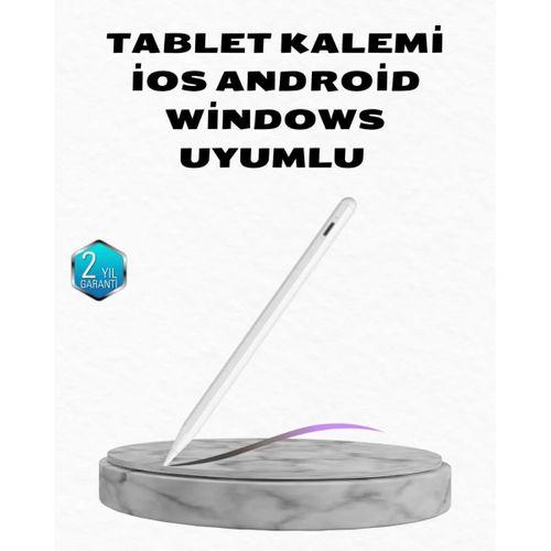 Manyetik Dokunmatik Kalem – Bluetooth Gerektirmeyen, Type-c Şarjlı, İpad Ve Android Uyumlu Hassas Stylus