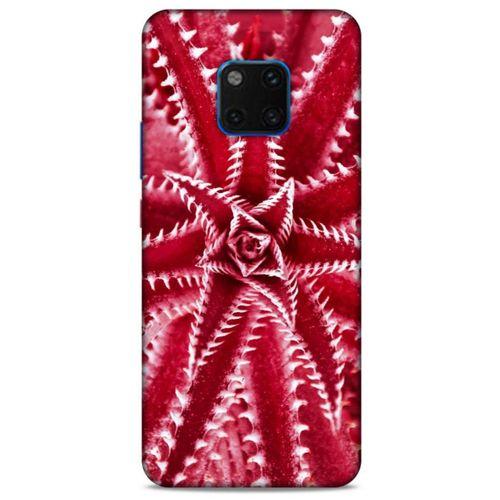 Lopard Huawei Mate 20 Pro Uyumlu Kılıf Bahar (27) Tasarımlı Kılıf Kırmızı