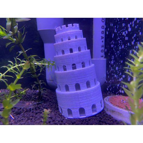 Akvaryum dekorasyonu -Tower- - 5151833