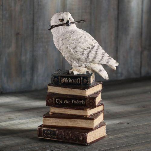 Wise Hayvanlar Alemi-Wise Biblolar - Baykuş Biblo 8x5,5x14 cm Dekoratif Obje Hayvan Figürü Hediyelik