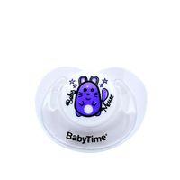 Babytime BT137-1 Damaklı 0-6 Ay Mat Emzik - Beyaz