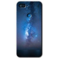 Xiaomi Mi 8 Lite Kılıf HD Desen Baskılı Arka Kapak - Samanyolu + Kırılmaz Cam