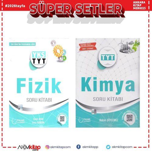 Palme TYT Fizik Kimya Soru Bankası Seti