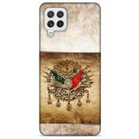 Samsung Galaxy A22 Uyumlu Kılıf Ottoman (11) Tam Koruma Tuğra