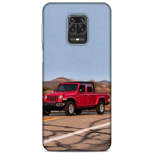 Lopard Xiaomi Redmi Note 9S Uyumlu Kılıf PickUpX (41) Tank Kılıf Kırmızı