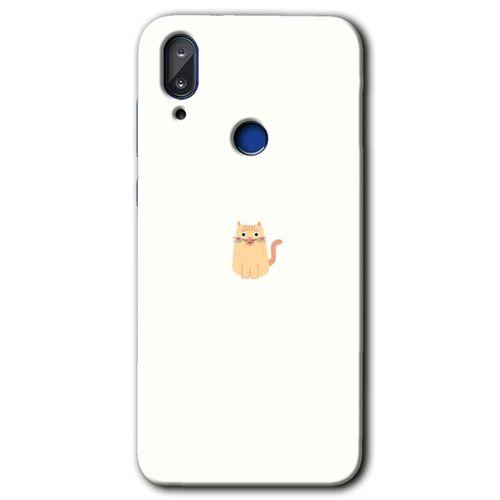 Potkal Hediye Fabrikası Vestel E5 Kılıf HD Desen Baskılı Arka Kapak - Cat Minimalism