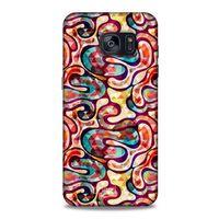 Samsung Galaxy S7 Edge Kılıf Pastel Renkler (34) Slim Armor Kılıf Karışık Renkli