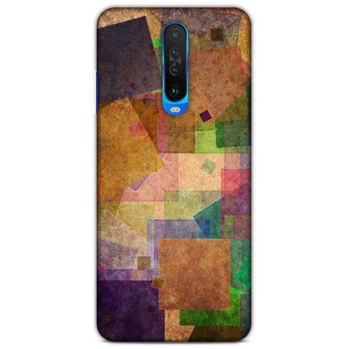Lopard Xiaomi Redmi K30 5G Uyumlu Kılıf Soyut Sanat (37) Baskılı Silicone Cover