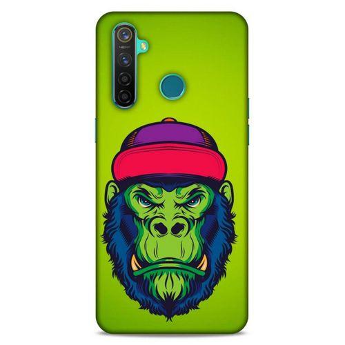 Lopard Oppo Realme 5 Pro Uyumlu Kılıf Tattoo's (46) Core Armor Kılıf Maymun Dövmesi