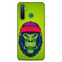 Lopard Oppo Realme 5 Pro Uyumlu Kılıf Tattoo's (46) Core Armor Kılıf Maymun Dövmesi