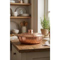 Turna Bakır Emirgan Tava 5 No 22 Cm El Dövme Kırmızı Turna7601-1