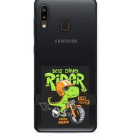 Zoologix (58) Samsung Galaxy A11 Şeffaf Kılıf Silikon Desenli
