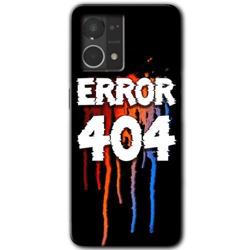 Oppo Reno 7 4G HD Baskılı Kılıf + 9D Tam Ekran Koruyucu - 404 Error