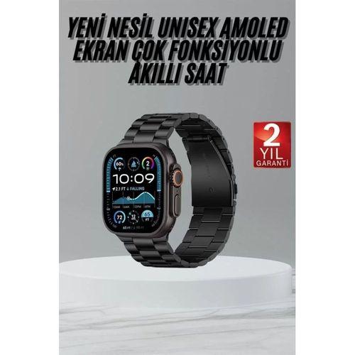 Ultra 3 Kordonlu Amoled Ekran Akıllı Saat Çok Fonksiyonlu Uyku Ve Sağlık Takibi