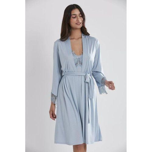 Pierre Cardin P5040 Bayan Penye Gecelik Sabahlık