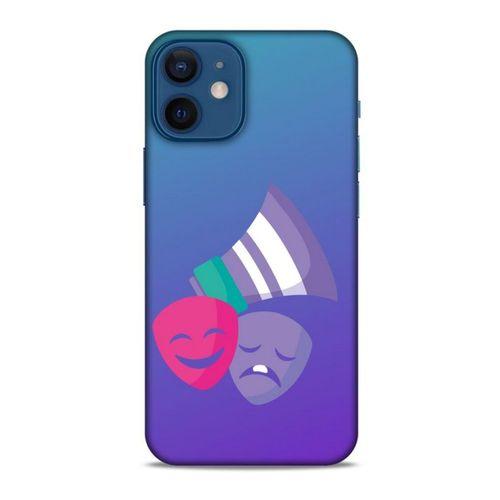 Emojix (46) Apple iPhone 12 Mini Kılıf Silikon Kapak Desenli