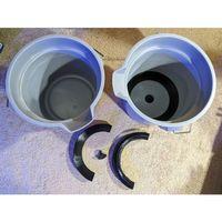 Brute 3 Gallon Kova Larva Yetiştirme Kabı Dönüşümü 3D Baskı (Bu ürün Sadece Plastik parçadır - Almadan Önce Soru Sorabilirsiniz)