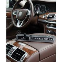 Araç İçi Led Park Telefon Numarası Göstergesi Ön Cam Uyumlu 2 Koku Hediyeli