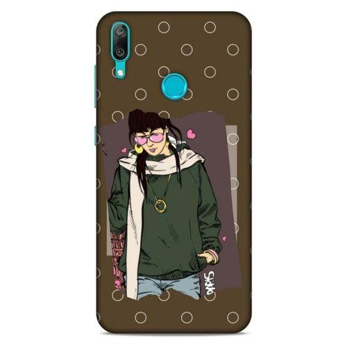 Sokak Modası 34 Huawei Y7 2019 Kılıf Desenli Silikon