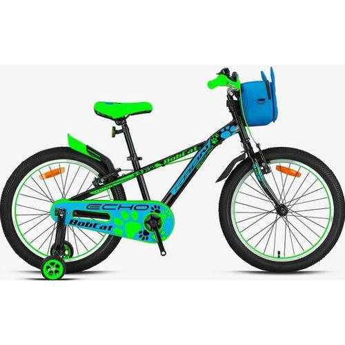 Kron Bobcat 16 Jant Erkek Çocuk Bisikleti Siyah-Mavi/Yeşil