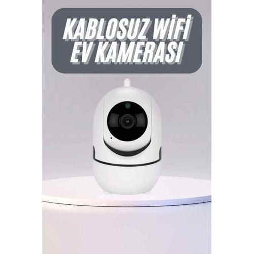 360° Full Hd Akıllı Kamera Hareket Sensörlü Wifi Kamera Çocuk Güvenlik Kamerası