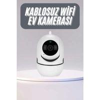 360° Full Hd Akıllı Kamera Hareket Sensörlü Wifi Kamera Çocuk Güvenlik Kamerası