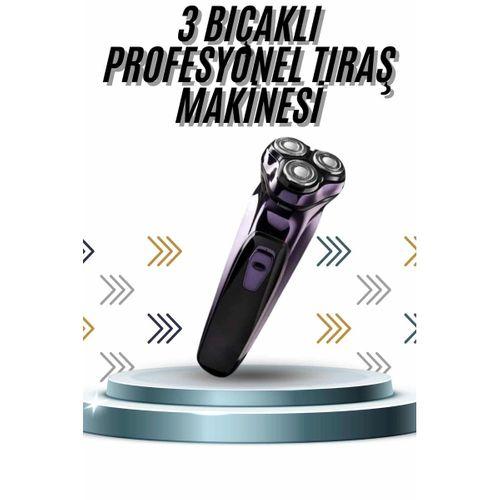 Günlük Kullanıma Uygun Profesyonel Tıraş Makinesi Döner Başlıklı