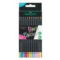 Faber Castell Black Edition Kuru Boya Pastel-Neon 12Li