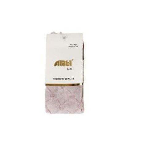 Artı Artı Kalp Kabartmalı Kız Külotlu Çorap 340023 Asorti