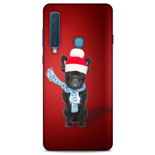 Samsung Galaxy A9 2018 Kılıf Köpek Kıyafetleri (23) Ultra Koruma Kılıfı French Bulldog Bere