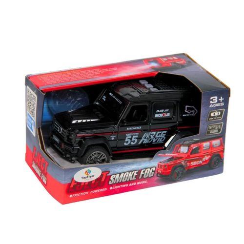Eğitici Çocuk Işıklı Sesli Duman Çıkaran Sürtmeli Spor Jeep BCP-1A