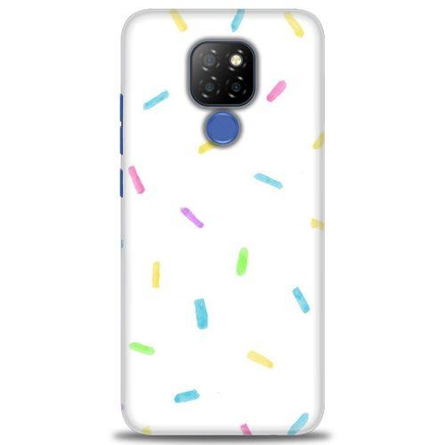 General Mobile GM 20 Kılıf HD Baskılı Kılıf - Konfeti + Tam Ekran Koruyucu