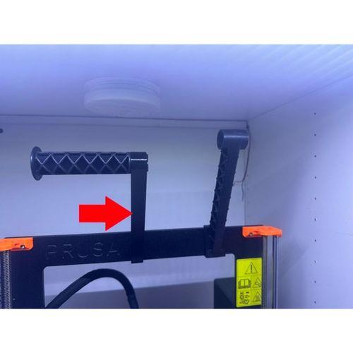 Filament Bobin Tutucu Prusa Spulenhalter (Bu ürün Sadece Plastik parçadır - Almadan Önce Soru Sorabilirsiniz)