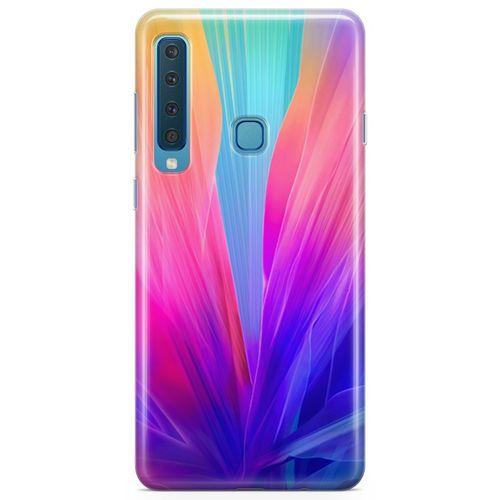 Samsung Galaxy A9 2018 Kılıf Makro Çiçek Arka Kapak Koruma Desenli Full Koruyucu