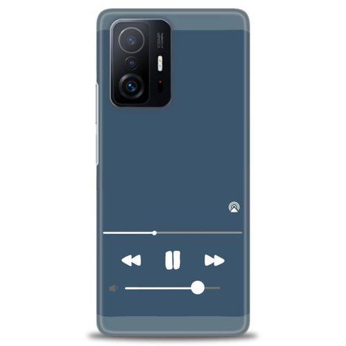 Xiaomi Mi 11T Kılıf HD Baskılı Kılıf - Müzik Çalar + Tam Ekran Koruyucu