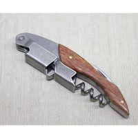 Ahşap Paslanmaz Çelik Tirbuşon Açacak