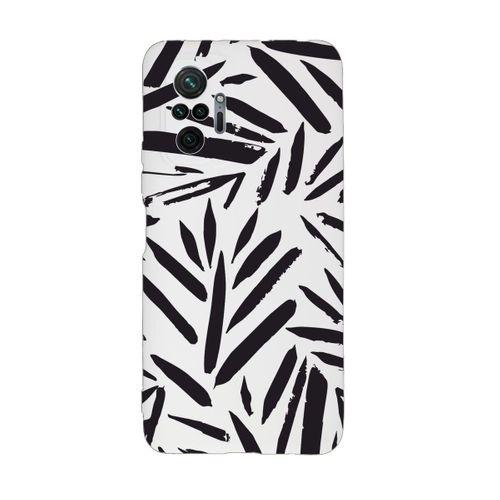 Xiaomi Redmi Note 10 Pro Uyumlu Fırça Darbeleri Desenli Premium Silikonlu Lansman Telefon Kılıfı