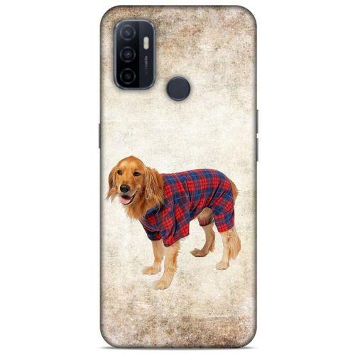 Huawei P40 Kılıf Köpek Kıyafetleri (47) Crystal Flex Kılıf Golden Gömlek
