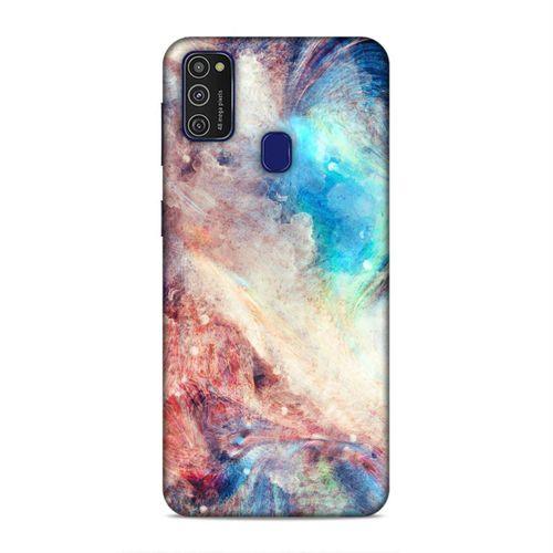 Samsung Galaxy M21 Kılıf Renklerin Dansi Arka Kapak Silikon Koruma Full Koruyucu