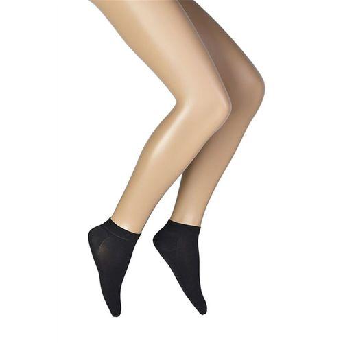 Kadın Spor Çorap Active Family Topuk Takviyeli Patik Dayanıklı Soket Dore - FLR810