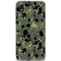 Samsung Galaxy A2 Core Kılıf HD Baskılı Kılıf - Kamuflaj Renkleri + Tam Ekran Koruyucu