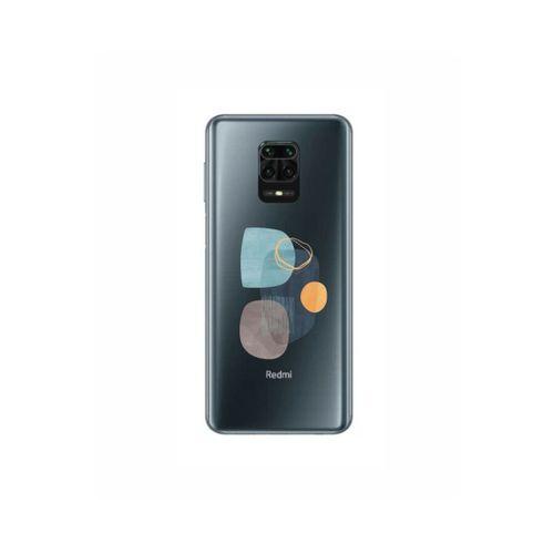Xiaomi Redmi Note 9 Pro wall Art Desenli Şeffaf Telefon Kılıfı
