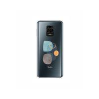 Xiaomi Redmi Note 9 Pro wall Art Desenli Şeffaf Telefon Kılıfı