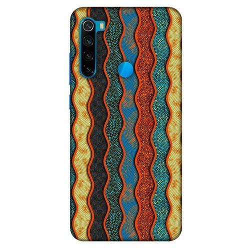 Xiaomi Redmi Note 8 Kılıf Baskılı Özel Seri Taşlı (42) Rugged Armor Kılıf