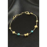 Karışık Turkuaz Boncuk Bileklik