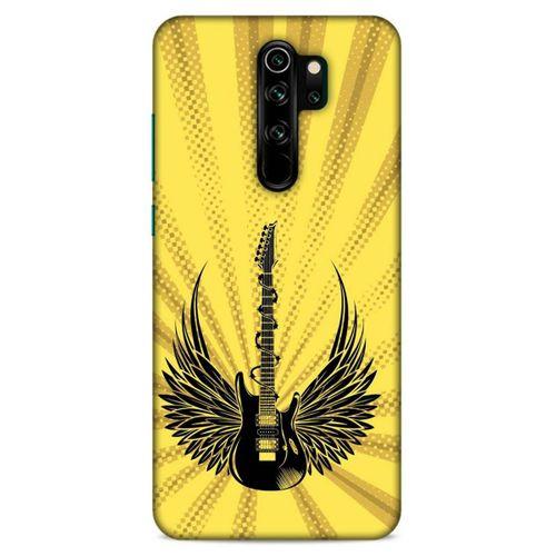 Lopard Xiaomi Redmi Note 8 Pro Uyumlu Kılıf Tattoo's (41) Tank Kılıf Gitar Dövmesi