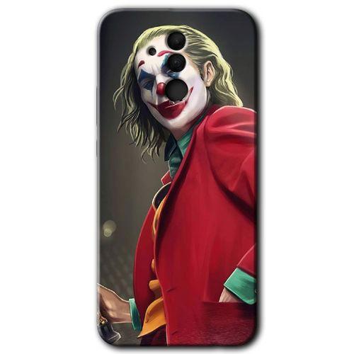 Huawei Mate 20 Lite Kılıf Baskılı Kapak - Reel Joker + 5D Tam Kaplayan Cam
