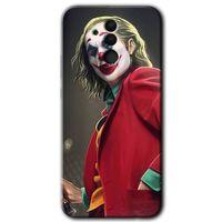 Huawei Mate 20 Lite Kılıf Baskılı Kapak - Reel Joker + 5D Tam Kaplayan Cam