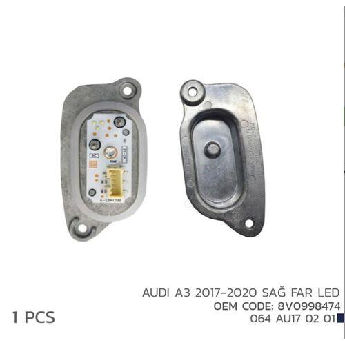 AUDI A3 2017-2020 SAĞ FAR LED MODÜL 8V0998474
